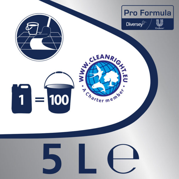 Cif Pro Formula Oxy-gel Wild Orchid koncentrat do mycia podłóg i innych wodoodpornych powierzchni zmywalnych 5 L - obrazek 6
