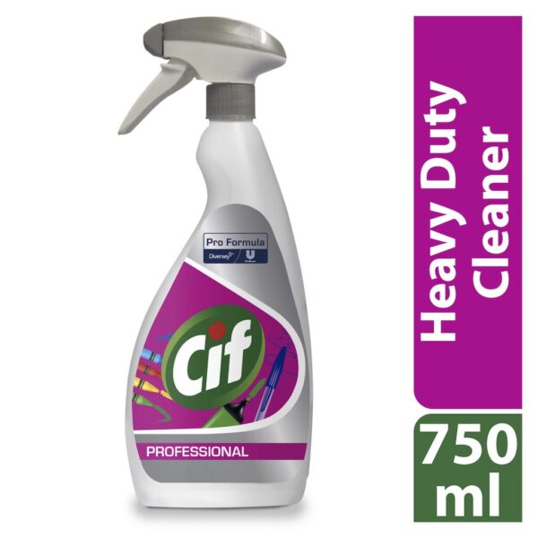Cif Professional Heavy Duty Cleaner Preparat do silnych zabrudzeń 750 ml - obrazek 4