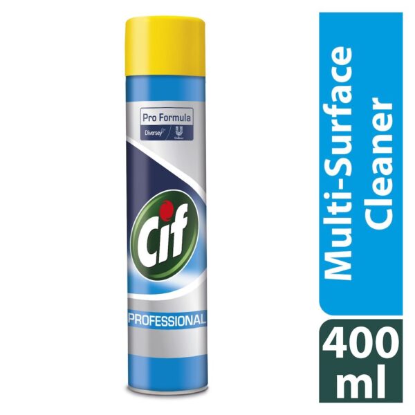 Cif Pro Formula Multi Surface spray do różnego rodzaju powierzchni 400 ml - obrazek 2