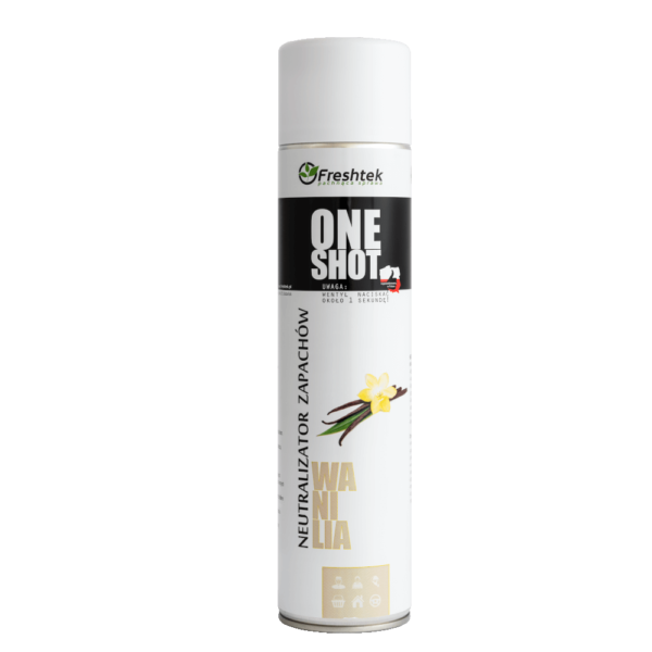 Freshtek ONE SHOT Wanilia Odświeżacz Neutralizator 600 ml